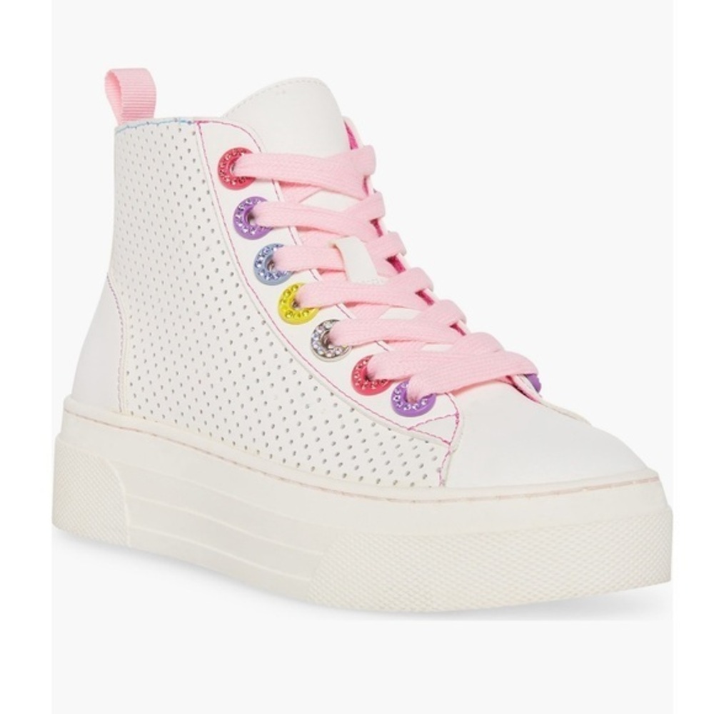 STEVE MADDEN | JQuish Metallic High Top Sneaker